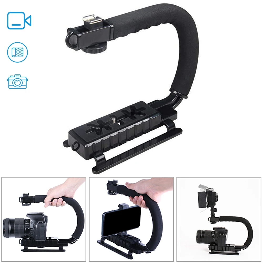 U образная ручка для камеры видео передача телефона Vlog потоковая DSLR