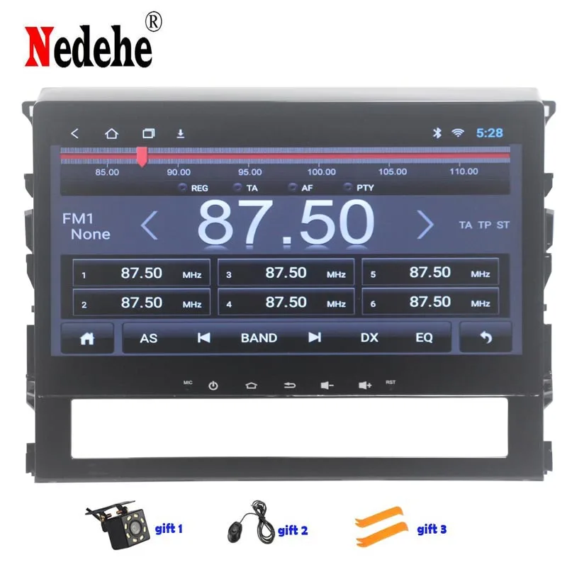 Автомагнитола с восьмиядерным процессором 4 Гб ОЗУ Android 8 1 dvd gps для Toyota Land Cruiser 200