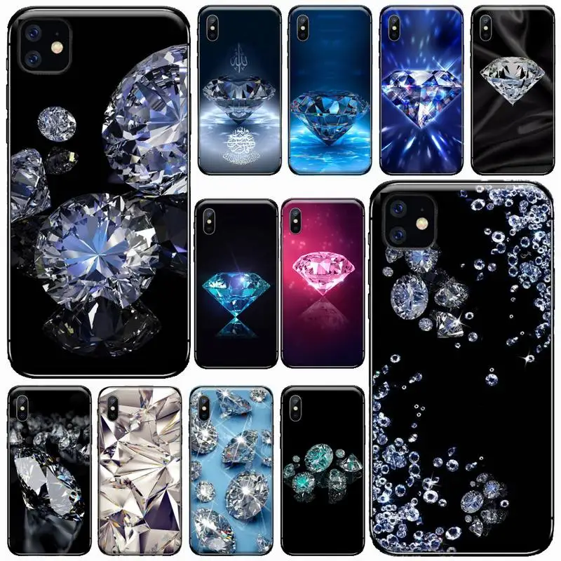 

Diamond luxury shiny fashion art unique Phone Cases for iPhone 11 12 pro XS MAX 8 7 6 6S Plus X 5S SE 2020 XR Soft silicone