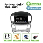 Автомобильный мультимедийный плеер с Gps, Android 11, 4 ядра, для Hyundai H1, 2, 2017, 2018, аудио, радио, видео, автонавигация, Carplay, RDS, DSP, BT, Wi-Fi