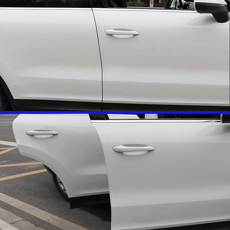 Защитная Автомобильная наклейка полоса пленка прозрачная нано Авто край двери