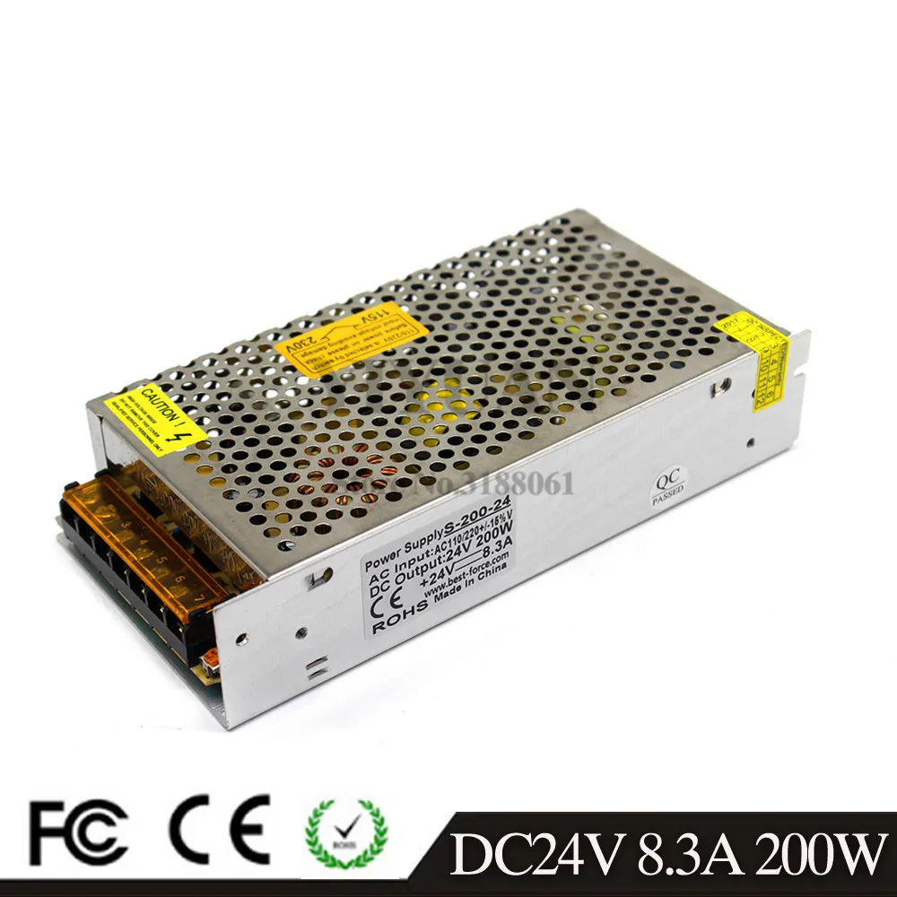 Профессиональный Регулируемый импульсный источник питания 24 В постоянного тока