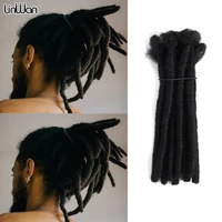 812 inch handmade dreadlocks crochet braids synthetic faux locs single strand hook braiding hair extensions for men and women