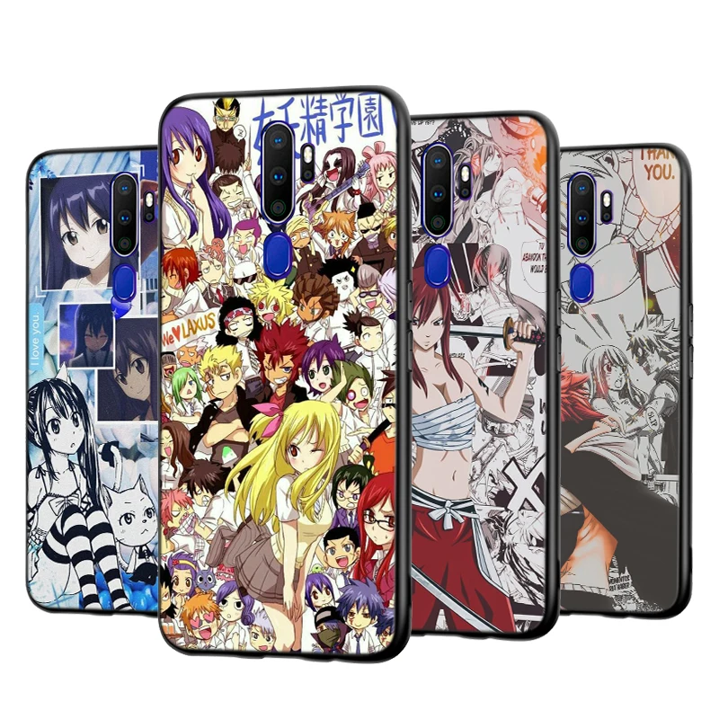 

Fairy Tail Anime Silicone Soft Cover For OPPO A31 A5 A9 2020 F5 F7 F9 F11 Pro A7 2018 R9S R15 R17 K3 K5 Phone Case