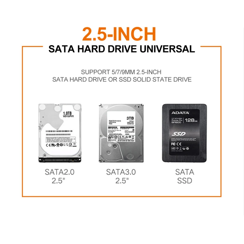 USB 3 0 C 1 до 2 5 &quotSATA III Кабель-адаптер для жесткого диска/SATA к USB3.0 конвертер Usb Hdmi Vga