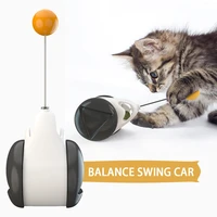 cat interactive toys with wheels balls automatic irregular rotating funny toys no need recharge balance car cat kitty toy