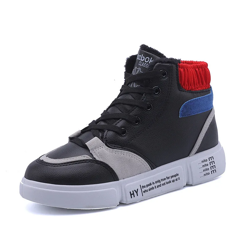 2019 г. Новая зимняя спортивная обувь повседневная прогулочная из плюша маленькие