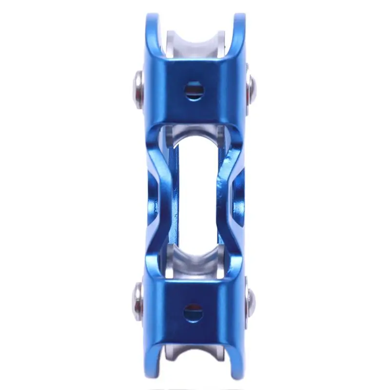 Стальной трос с двумя шкивами в форме сердца для скалолазания 13 мм устройство