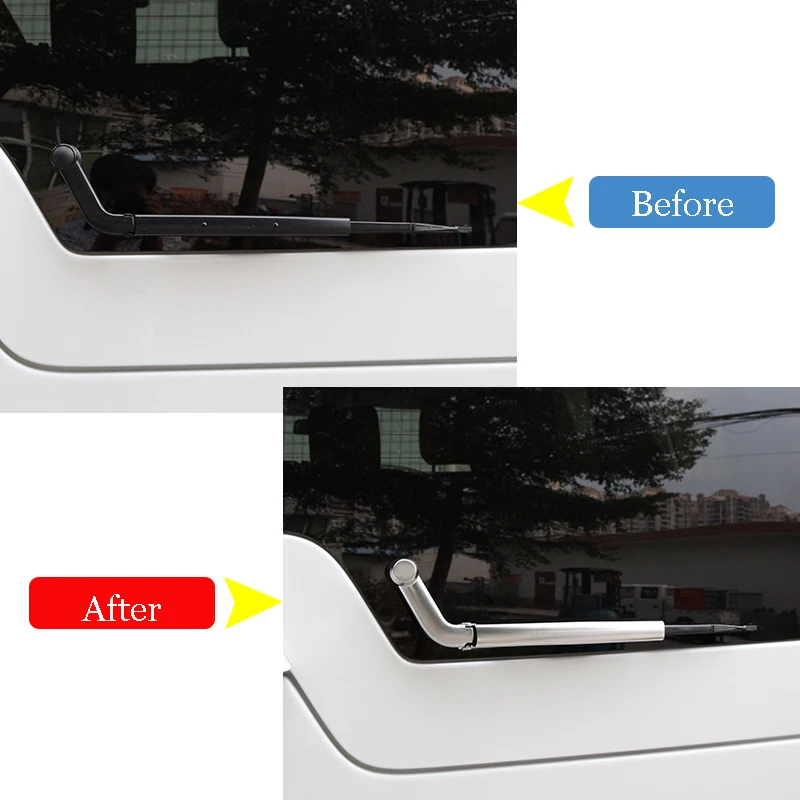 2 шт. накладка на задний дождевик ABS хром для Land Rover Discovery 4 LR4 LR3 2010-2016 автомобильные