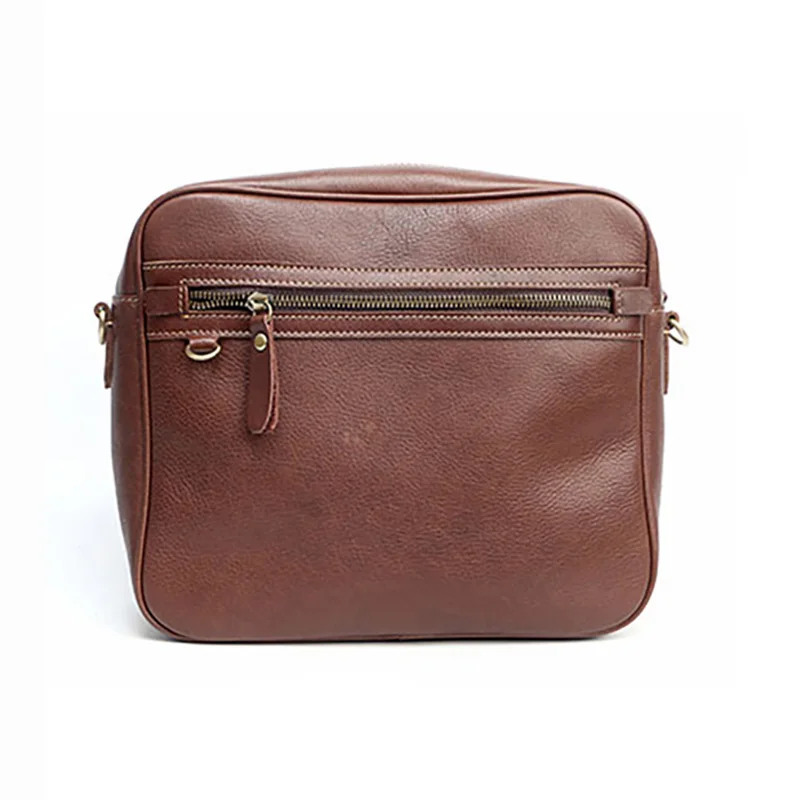 Мужская Наплечная косая сумка AETOO кожаная перекрестная для мужчин ретро ручной