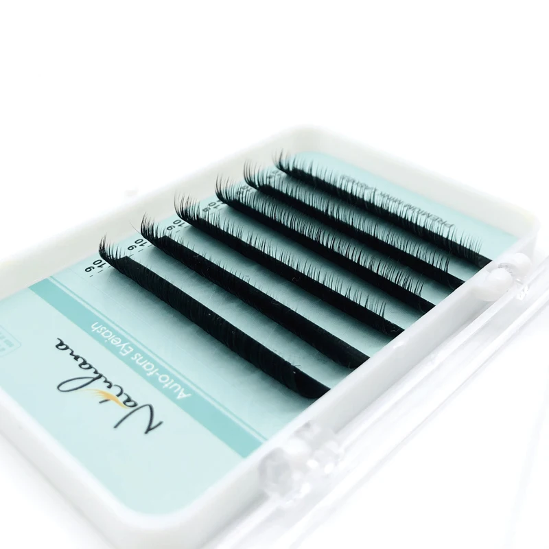 NATUHANA, 3 чехол/Лот, ресницы для наращивания Easy Fan Bloom, накладные ресницы, норковые ресницы для наращивания, 1 цвет, объемные ресницы, аутоматические ресницы для быстрого цветения