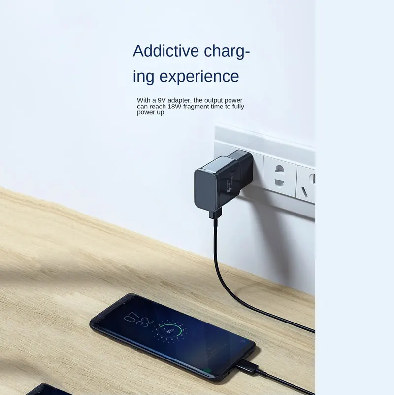 Original Samsung Fast Charger 9v/1.67a Charge Adapter Usb c Cable Galaxy s8 s9 s10+ s20 note 10 9 8 a20 a30s a40 a50 a51 a60 a70