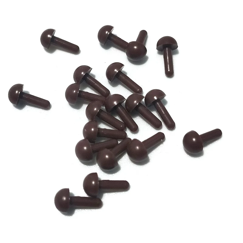 

20pcs round plastic safety coffee toy eyes for doll plush doll--size option 1.8/2/2.5/3/3.5/4/4.5/5mm