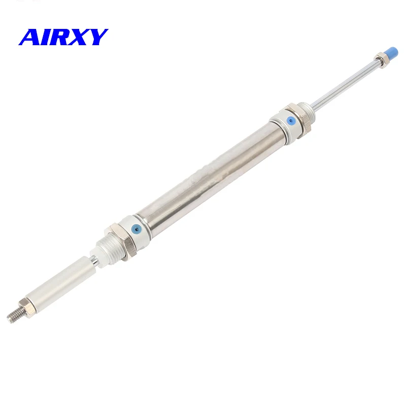 MAJ Регулируемый Пневматический воздушный цилиндр из нержавеющей стали мини MAJ16x25