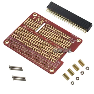 High Quality 40-Pin GPIO Extend DIY Extension Board DIY Proto HAT Shield For Raspberry Pi 3B/3B+/4B Orange Pi etc.