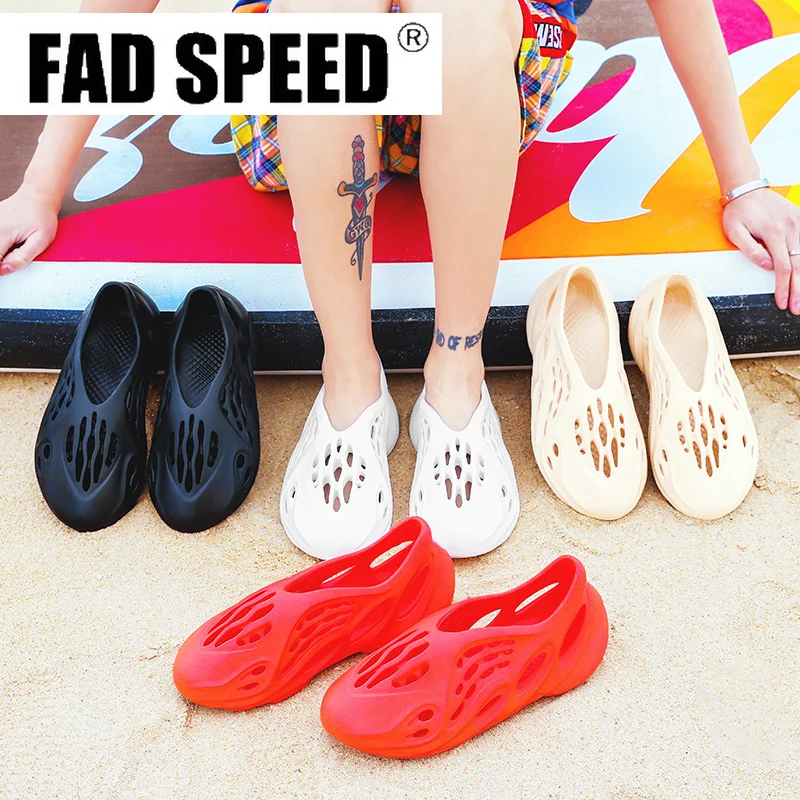

2020 New Summer Outdoor Sandals Men Fashion Personality Breathable Soft Casual Beach Unisex Shoes Quality Swim Water Sneakers