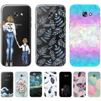 for samsung galaxy a5 2017 case fashion tpu silicon shell phone cover on galaxy a5 2017 personality fundas coque etui bumper
