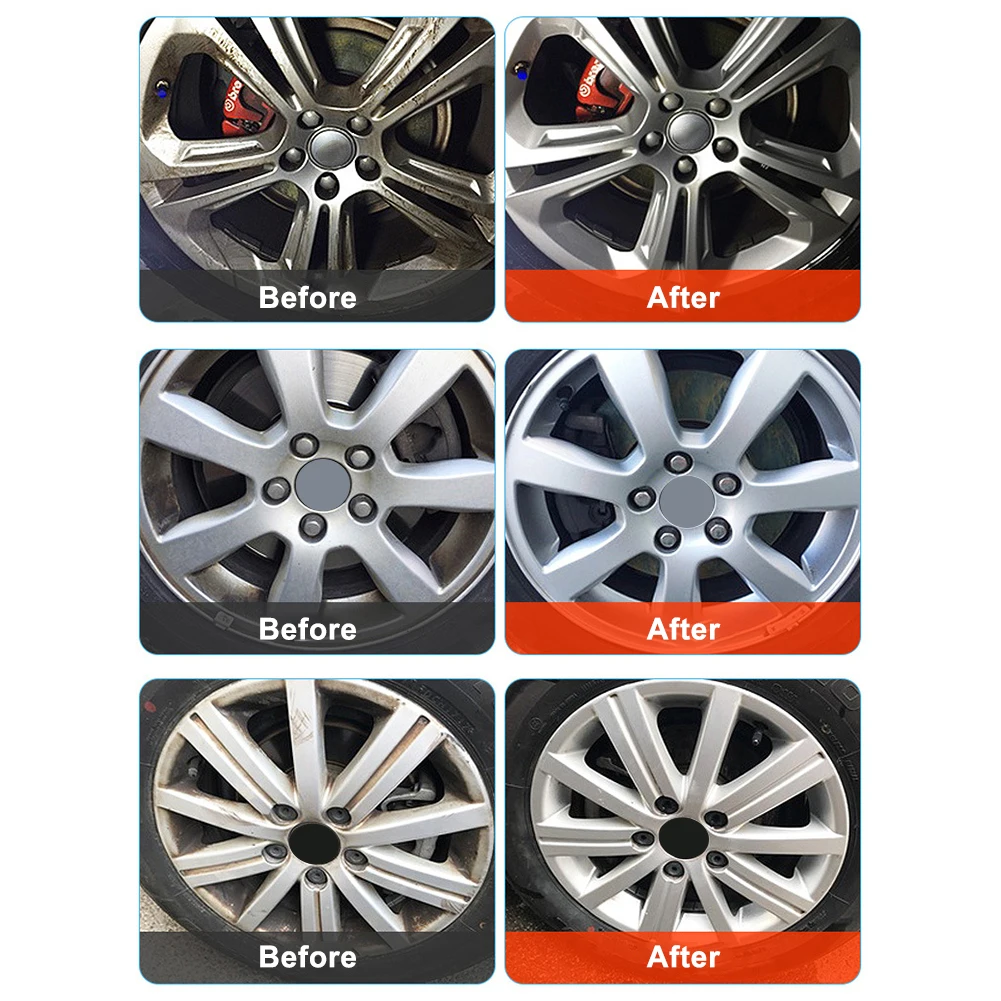 Средство для очистки автомобильных колес стальные диски 50 мл средство удаления