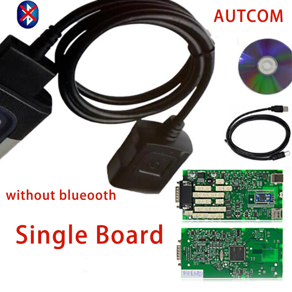 2017 3 зеленая плата с одной печатной платой Bluetooth V3.0 реле NEC Real 9241A Chip FTDI Multidiag Pro + TCS