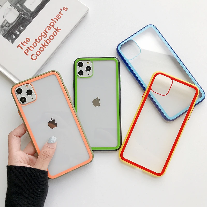Для Iphone 11pro XS XR MAX чехол радужного цвета прозрачное стекло для 11proMAX 8 7 6 6s Plus модная