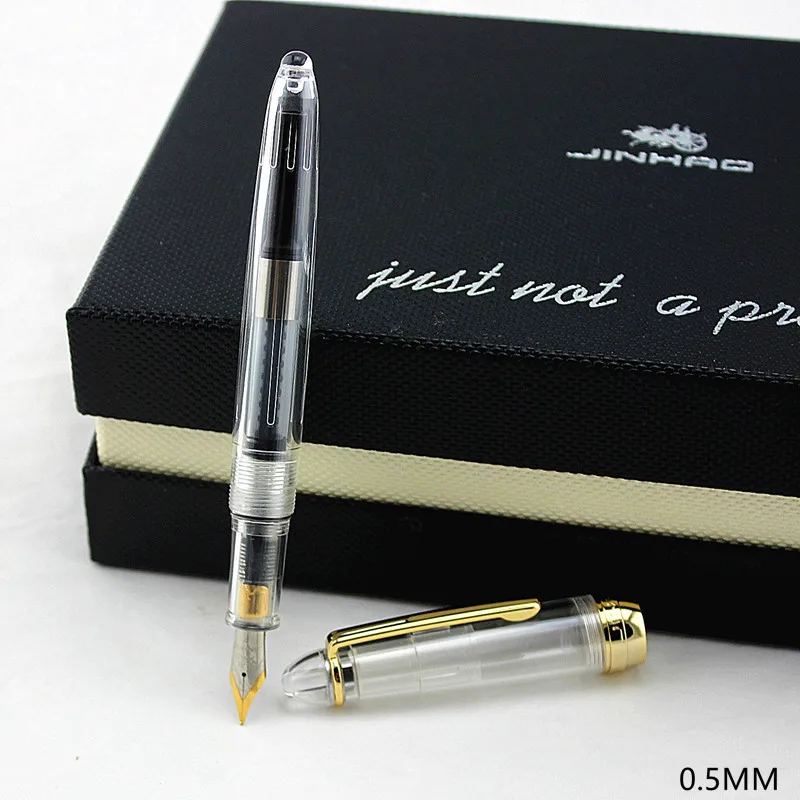12 цветов перьевая ручка Jinhao серии 992 Средний 0,5 мм перьевая ручка замена чернил Студенческая каллиграфия мода бизнес