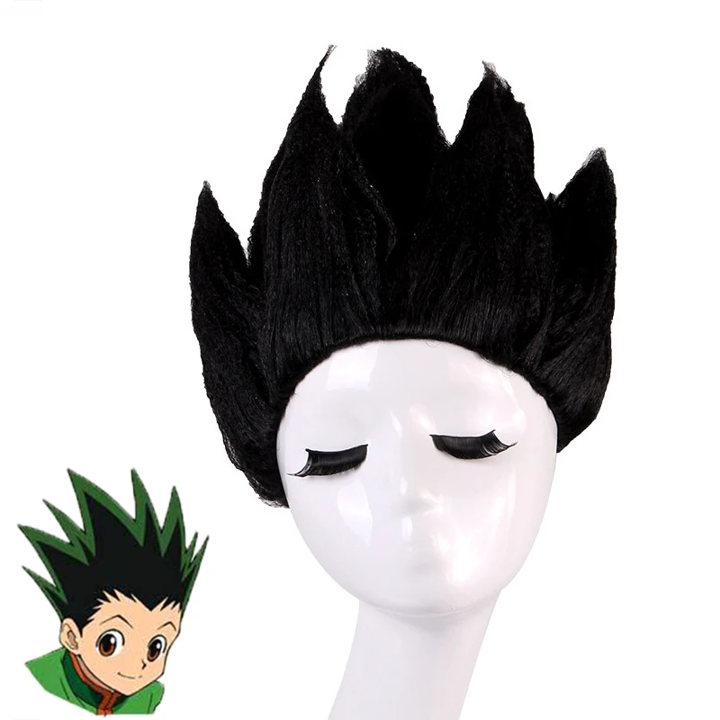 

GAMPORL Hunter X Hunter Cosplay Costume GON FREECSS Halloween Outfit Green Fancy Dress Party Adult Stage Show Uniform Wig Suit