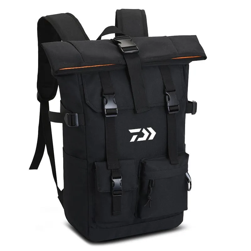 

Outdoor Sports Men Large Capacity Fishing Bag Multifunctional Camping Shoulder Backpack Climbing Driving Multi-Purpose Bags