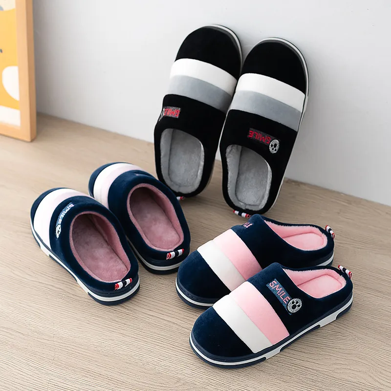 Домашняя зимняя обувь для женщин женские меховые шлепанцы без задника с