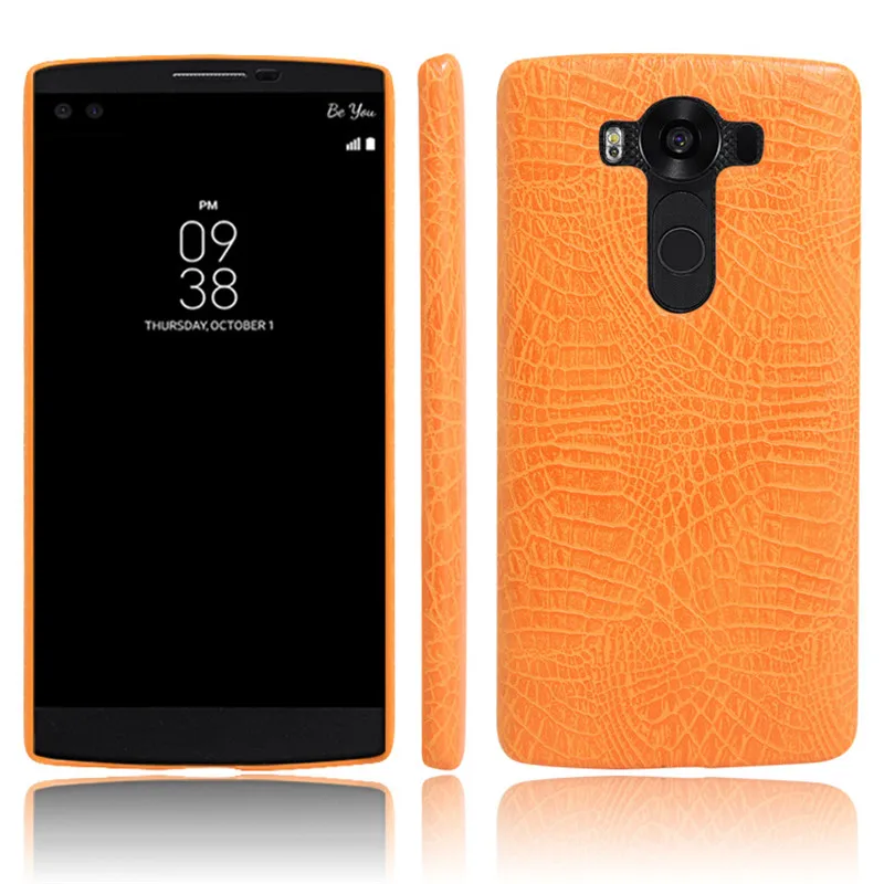 Чехол для LG V10 чехол 5 7 дюйма из искусственной кожи крокодила телефона V 10 H961S H961 H960