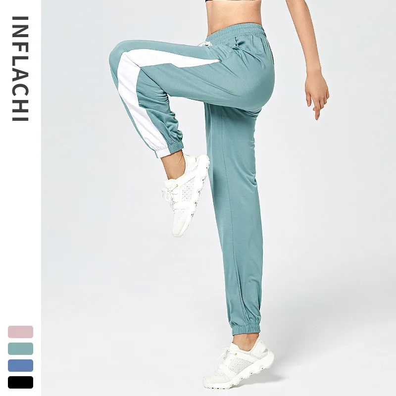 Брюки женские для йоги спортивные штаны-султанки бега свободные штаны