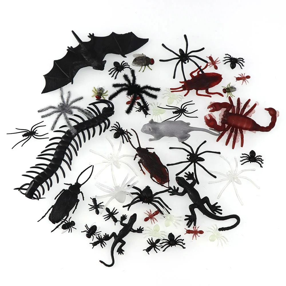 44 шт Моделирование Пластик Смешные летучая мышь тараканами средство поддельные