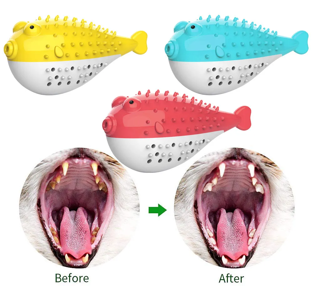

Cat Playing Toys Fish Shape Toothbrush Refillable Catnip Simulation Fish Teeth Cleaning Chewing Playing Biting Toys Supplies