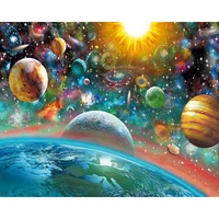 5d diy round diamond embroidery outer space landscape diamond painting cross stitch full square rhinestone mosaic decoration