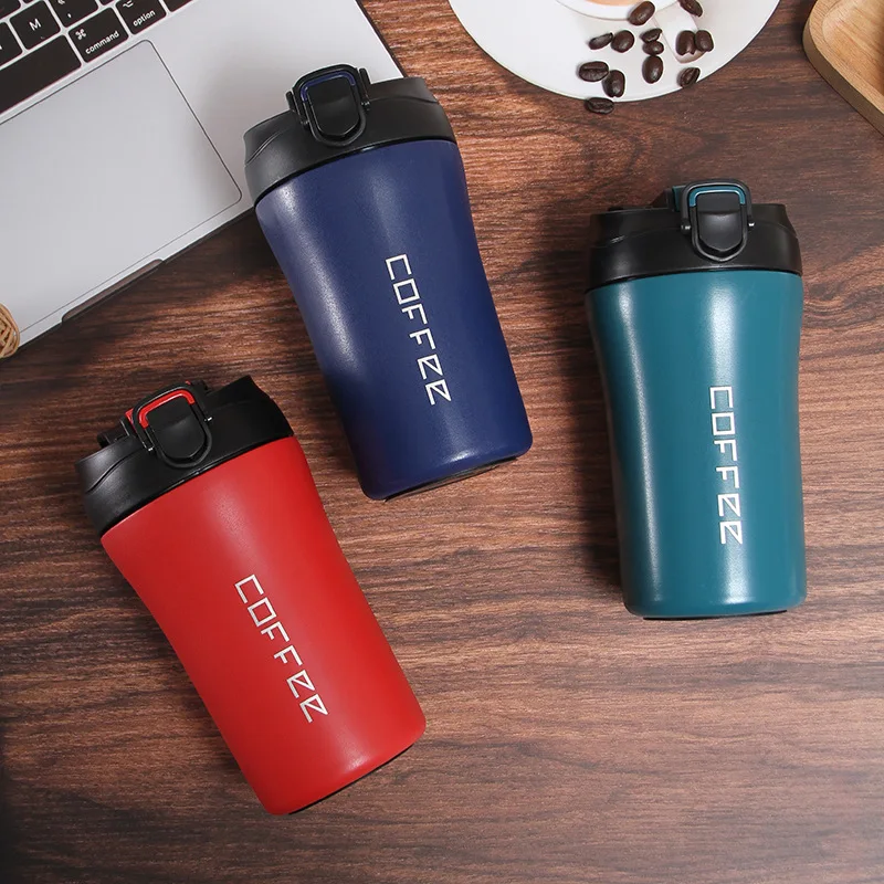 Акция двойная бутылка для воды с индивидуальным принтом 400 мл вакуумная