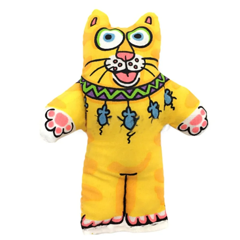 Cat Eat Fish Toy Catnip Toys Pet Funny Fatcat Products With Fat New Catmint | Дом и сад