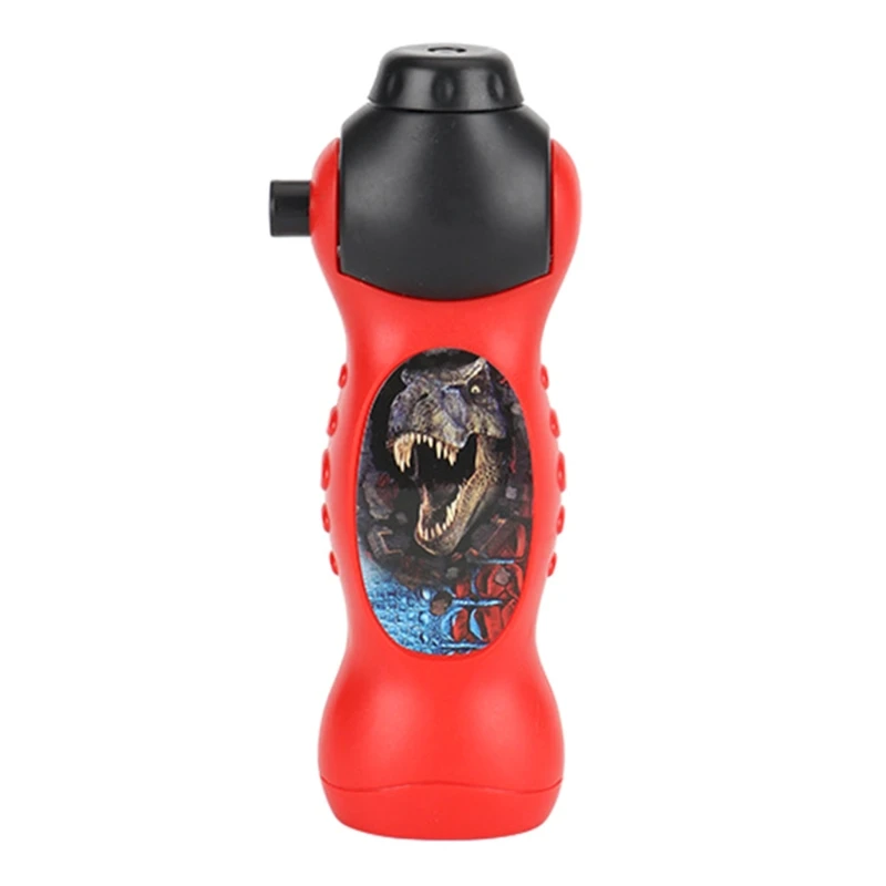 Linterna LED para dormir para ni&ntilde;os, l&aacute;mpara de proyector de dinosaurios de dibujos animados, iluminaci&oacute;n rotativa de 90 grados, 24 patrones-1