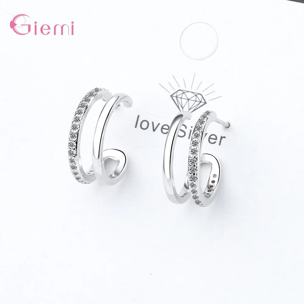 Модные ювелирные изделия из стерлингового серебра 925 пробы с фианитом ААА