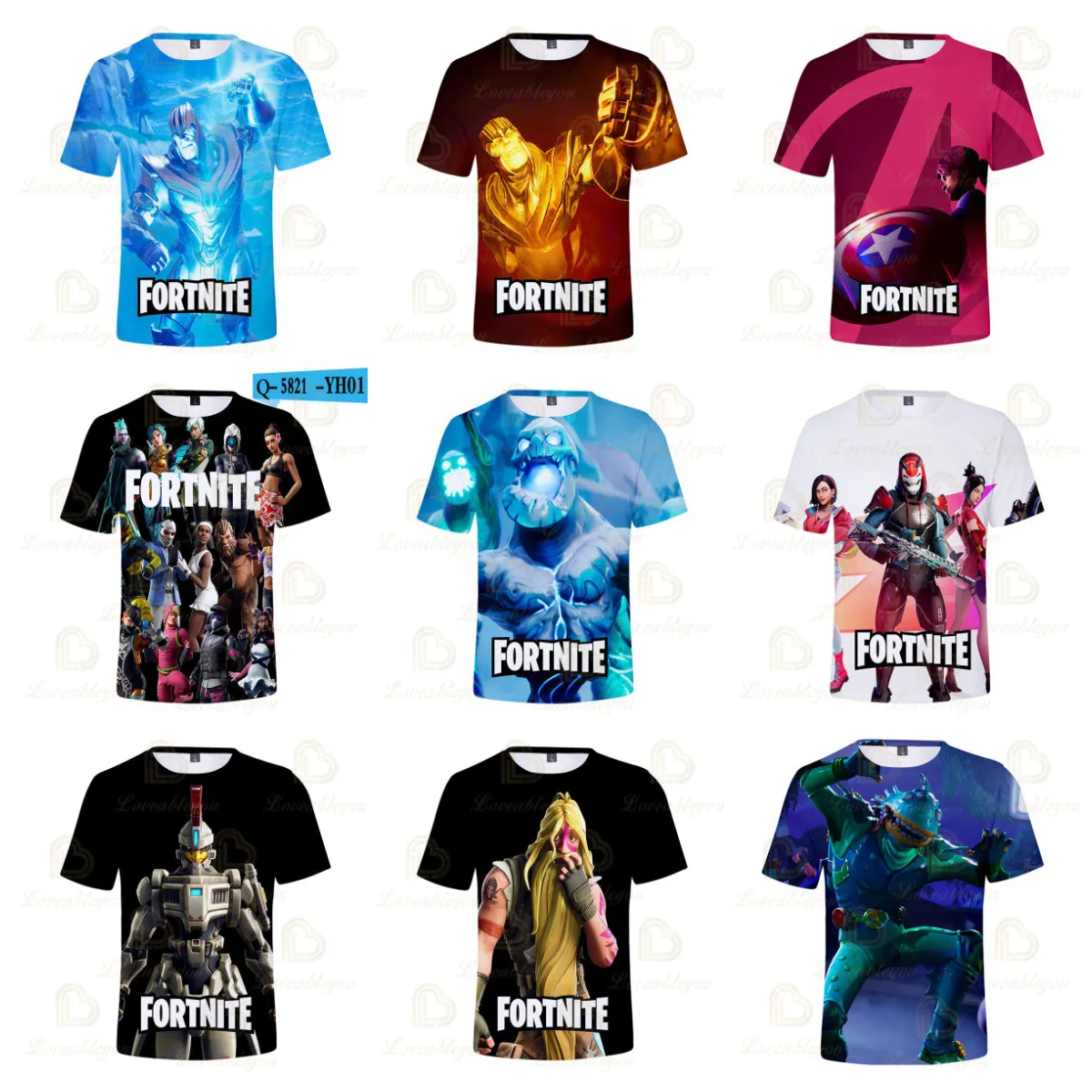 

Fortnite Victory Royale Hero Children's Wear Kids T-shirt Game 3d Boys Girls Harajuku Tshirt Long Sleeve Tops Teen Clothes