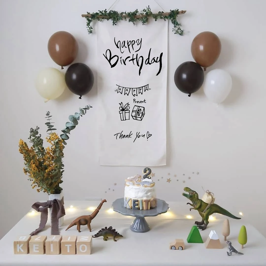 

Ins детский первый день рождения простой дизайн 100 дней высокое качество фланелевая ткань фон ткань для детской комнаты настенный гобелен