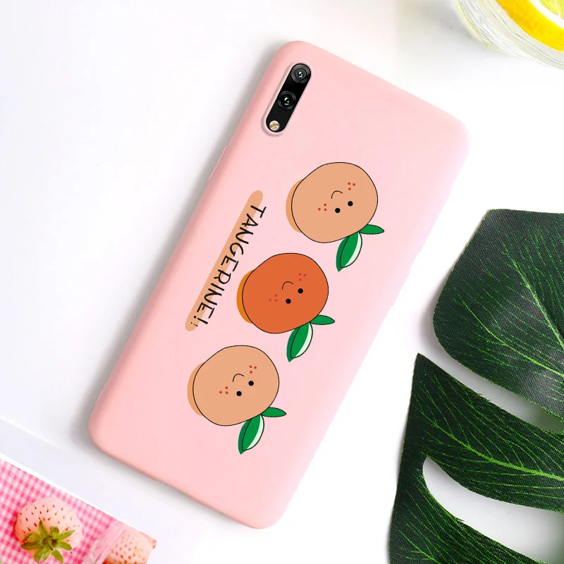 Чехол ярких цветов для Huawei Y7 Pro 2019 силиконовый чехол чехлы Enjoy 9 Enjoy9 чехол-бампер |