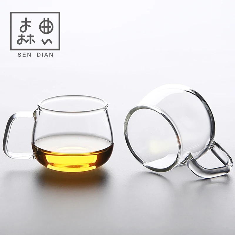 

Master of kung fu office tea glass sample tea cup tea set single cup with the small tea cup only