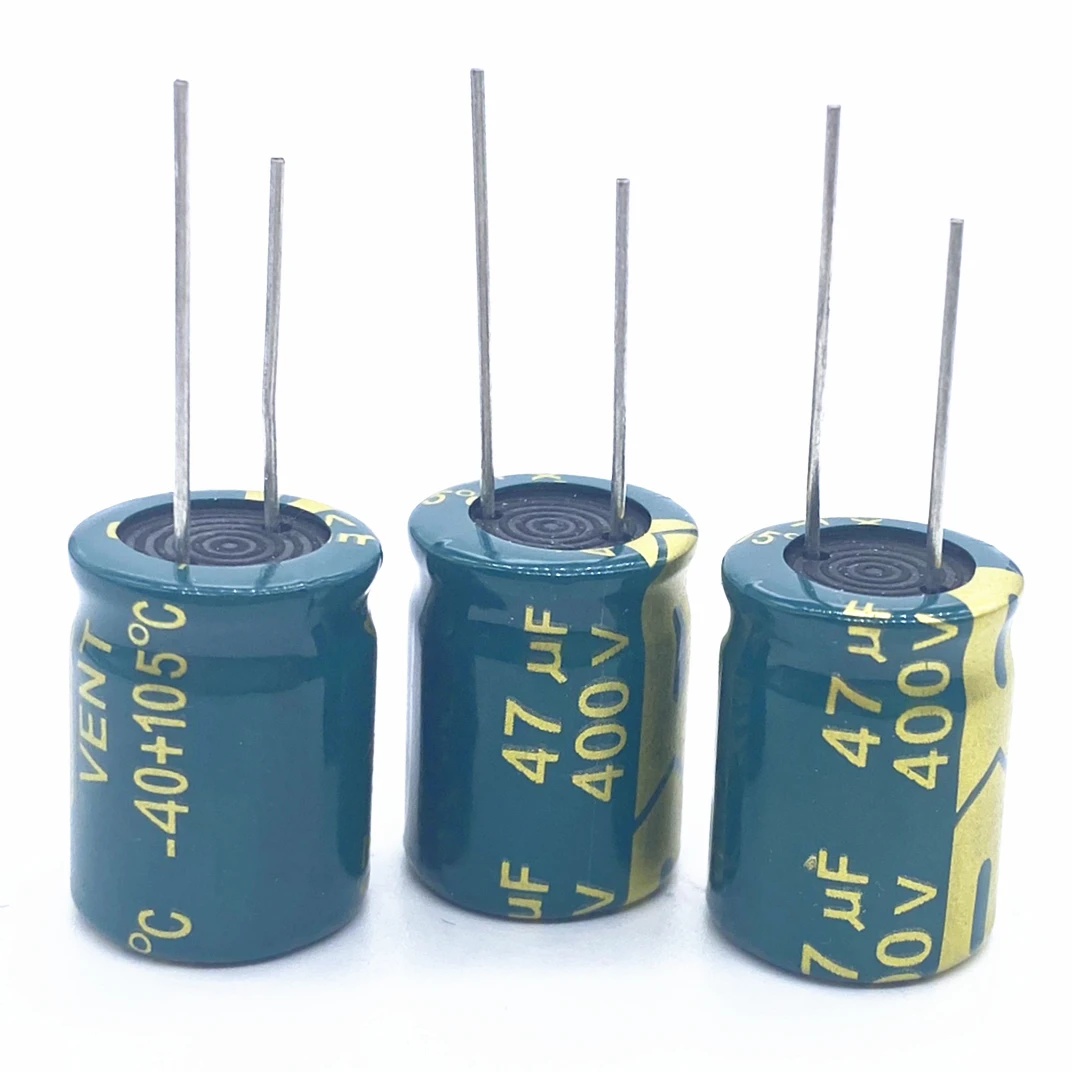 

5 шт., Высокочастотный Низкочастотный алюминиевый электролитический конденсатор 400 в 47 мкФ 16*20 мм 47 мкФ Ф 400 В
