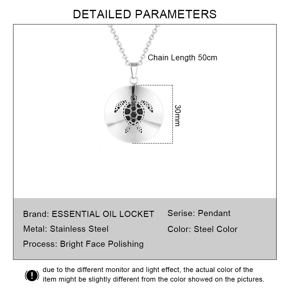 Элегантное ожерелье с ажурным распылителем духов животных из нержавеющей стали