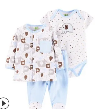 Комплекты детской одежды Супермягкие хлопковые костюмы для мальчиков комплект