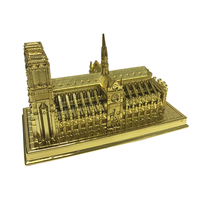 Hand made Изделия из смолы Мировая архитектура &quotNotre Dame de Paris Творческий фигурки