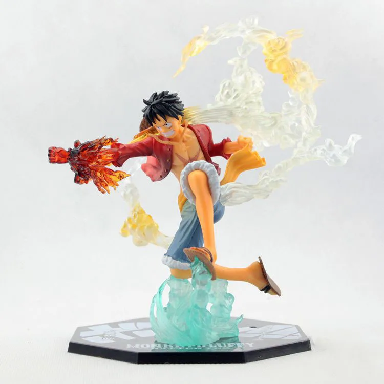 One Piece Monkey D Luffy Battle Ver. Фигурка героя в коробке милые игрушки куклы мультяшная