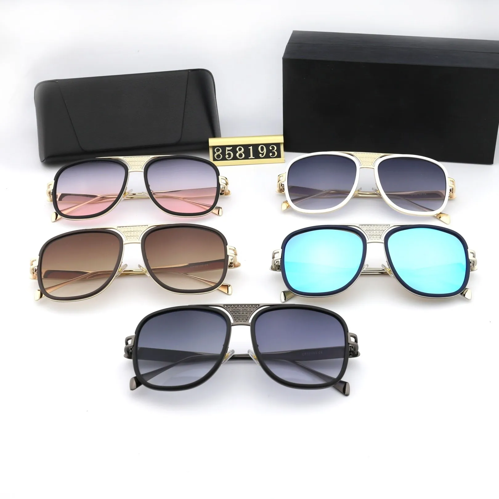 

Aviation Metail Frame Quality Oversized Spring Leg Alloy Men Sunglasses Polarized Brand Design Pilot Male Sun Glasses Driving