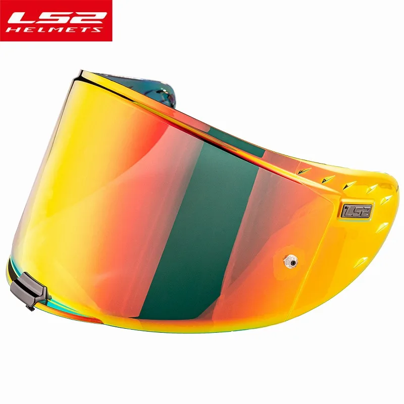 LS2 FF327 Challenger Helmet Visor Rainbow Silver Black Ready Motorcycle Replacement | Автомобили и мотоциклы
