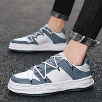 2021 mens casual shoes lightweight breathable men shoes flat lace up tenis masculino men sneakers white business travel shoes
