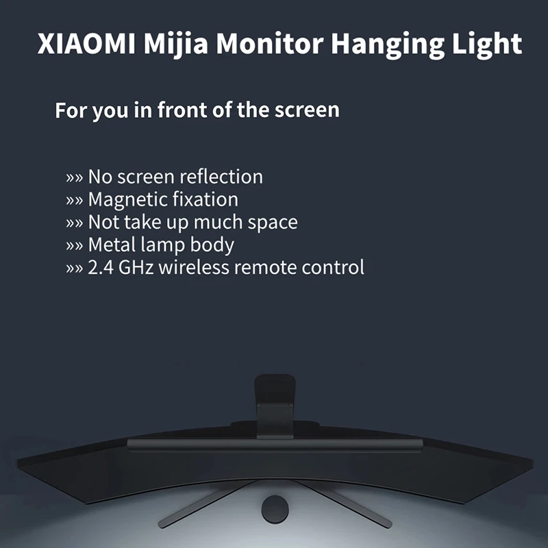 Xiaomi Mijia Lite Desk Lamp Foldable Student Eyes Protection USB Type-C For Computer PC Monitor Screen Bar Hanging Light LED | Электроника